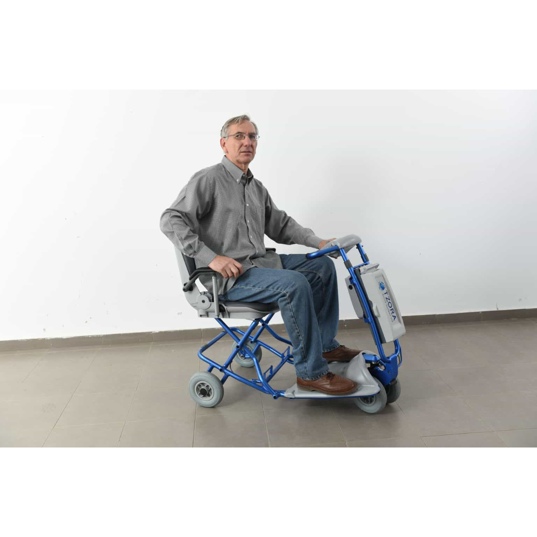 Tzora Feather Ultra Light 3-Wheel Electric Scooter - Only 41 lbs - Blowout - Senior.com Mobility Scooters